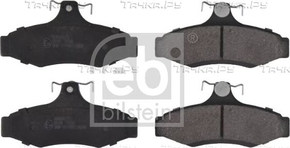 Тормозные колодки Febi Bilstein задние для Daewoo Nubira I 1997-2003. Артикул 16507