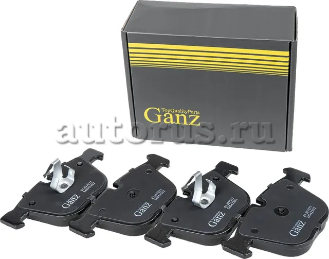 Колодки задние (Ganz). Артикул GIJ07077