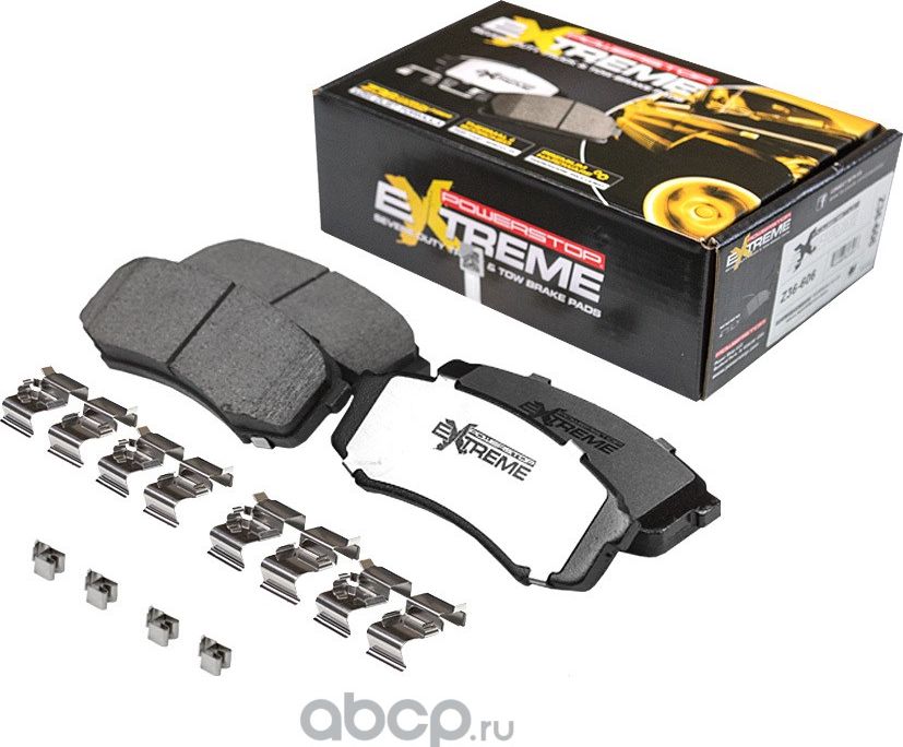 Задние керамические колодки Extreme Truck & Tow Z36 PowerStop 36-606. Артикул 36606
