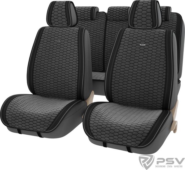 Накидки PSV Hornet (Черно-Серый), компл.. Артикул 132563