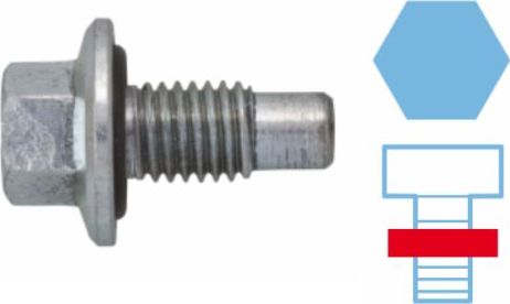 Сливная пробка масляного поддона двигателя Corteco для Opel Signum I 2003-2008. Артикул 220139S