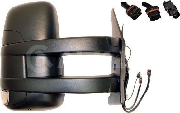 Зеркало боковое Alkar правое для IVECO Daily IV 2006-2011. Артикул 9228249