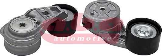 Натяжной ролик (натяжитель) приводного клинового зубчатого ремня ABA для Mercedes-Benz Axor 2004-2026. Артикул YD751670