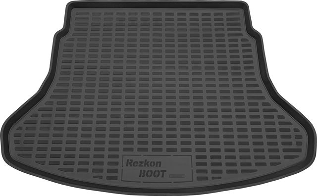 Коврик пластиковый Rezkon для багажника Kia Rio IV седан 2017-2026. Артикул 5021020300