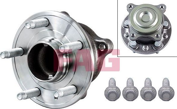 Ступица колеса с интегрированным подшипником Fag. Артикул 713 6451 40