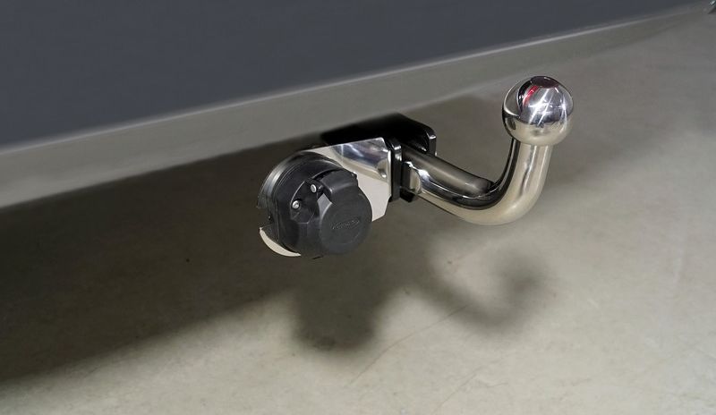 Фаркоп ТСС оцинкованный для Kia K5 2020-2026  (нержавеющий). Артикул TCU00164N