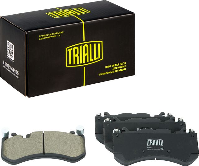 Тормозные колодки Trialli (Low-Metallic). Артикул PF 2224