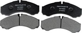 Тормозные колодки Zentparts. Артикул Z07220