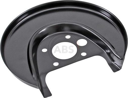 Кожух (щиток) тормозного диска ABS (Листовая сталь) задний левый для Skoda Rapid I 2012-2019. Артикул 11018