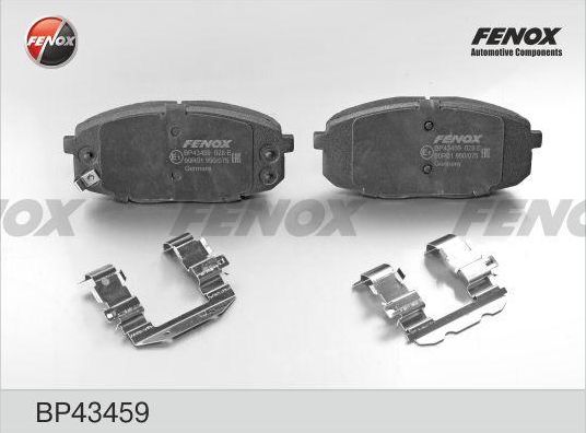 Тормозные колодки Fenox. Артикул BP43459