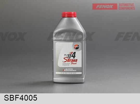 Тормозная жидкость Fenox. Артикул SBF4005