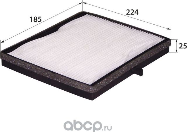 AC-0520E OEM 96 554 378 (фильтр салонный) (20шт) (RB-Exide). Артикул AC0520E