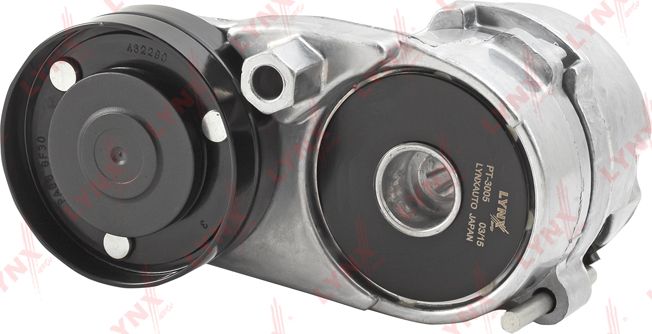 Натяжной ролик (натяжитель) приводного клинового зубчатого ремня LYNXauto. Артикул PT-3005