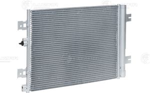 Радиатор кондиционера (конденсатор) Luzar для Renault Logan I 2004-2015. Артикул LRAC 0961