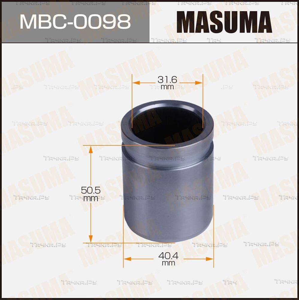 Поршень тормозного суппорта Masuma задний для Subaru Forester IV 2013-2018. Артикул MBC-0098