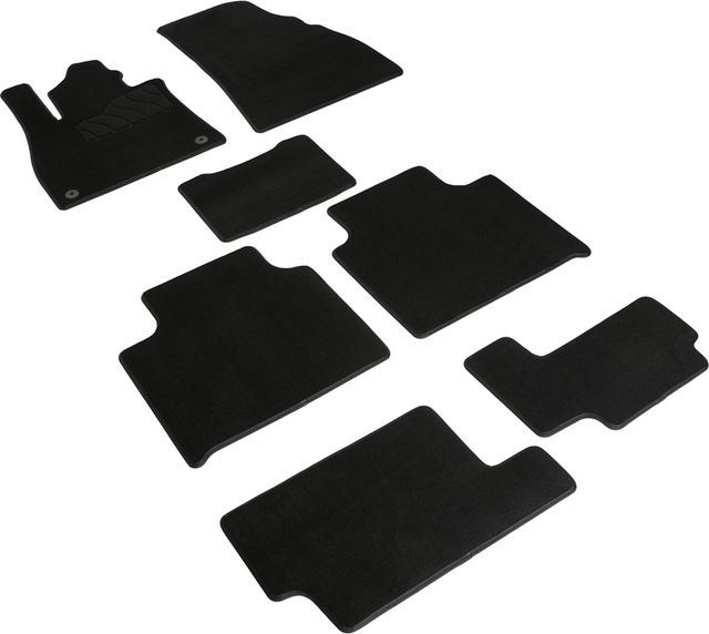 Коврики Seintex ворсовые LUX для салона Hongqi HS7 II 7мест 2023-2026. Артикул 318754