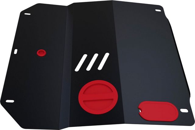 Защита АвтоБРОНЯ для картера и КПП Suzuki Swift 2011-2015. Артикул 111.05510.1