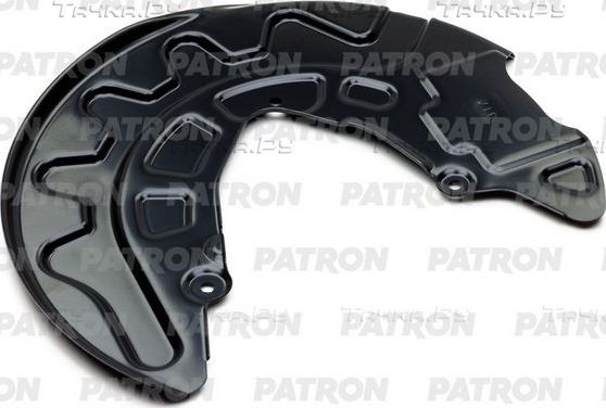 Кожух (щиток) тормозного диска Patron передний левый для Skoda Octavia A7 2012-2019. Артикул PBS137