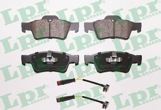 Тормозные колодки LPR. Артикул 05P1254A