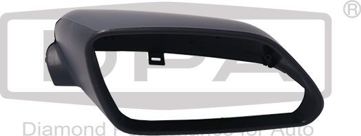 Кожух зеркала бокового DPA правое для Skoda Octavia A5 2004-2013. Артикул 88571784202