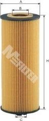 Масляный фильтр MFilter для Mercedes-Benz Intouro 2005-2026. Артикул TE 628