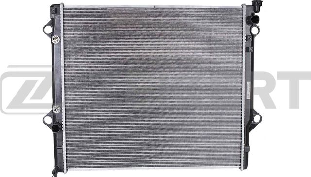 Радиатор охлаждения двигателя Zekkert для Toyota Land Cruiser Prado 120 2002-2010. Артикул MK-1180