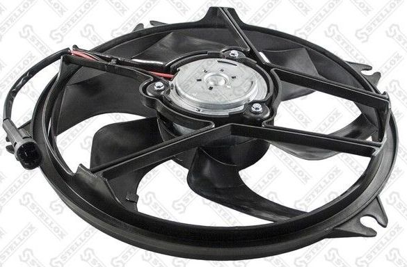 Вентилятор радиатора двигателя Stellox для Peugeot 307 I 2000-2009. Артикул 29-99479-SX