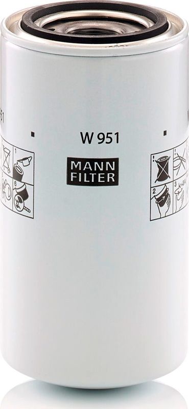 Масляный фильтр Mann-Filter. Артикул W 951
