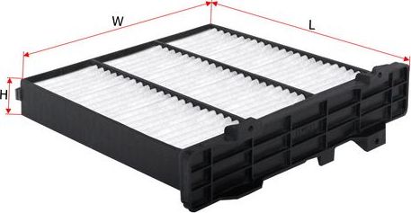 Салонный фильтр Sakura. Артикул CA-10070