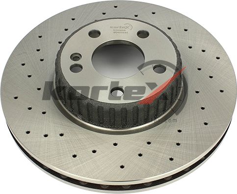 Диск торм. MB C-CLASS W205 15- перед. (Перфорированный) (d=318mm) (цельнометалли (Kortex). Артикул KD0656