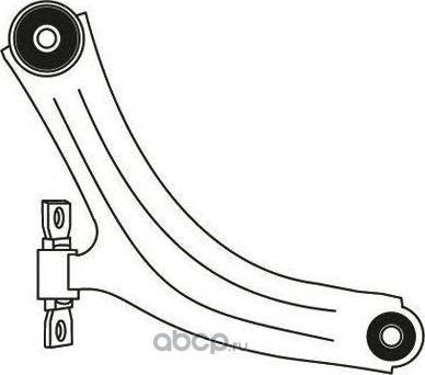Рычаг подвески Nissan. Артикул 54501JY00A