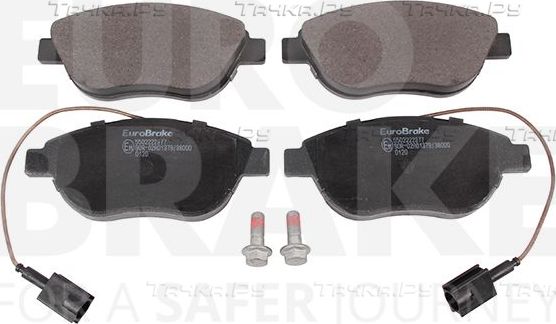 Тормозные колодки Eurobrake. Артикул 5502222377