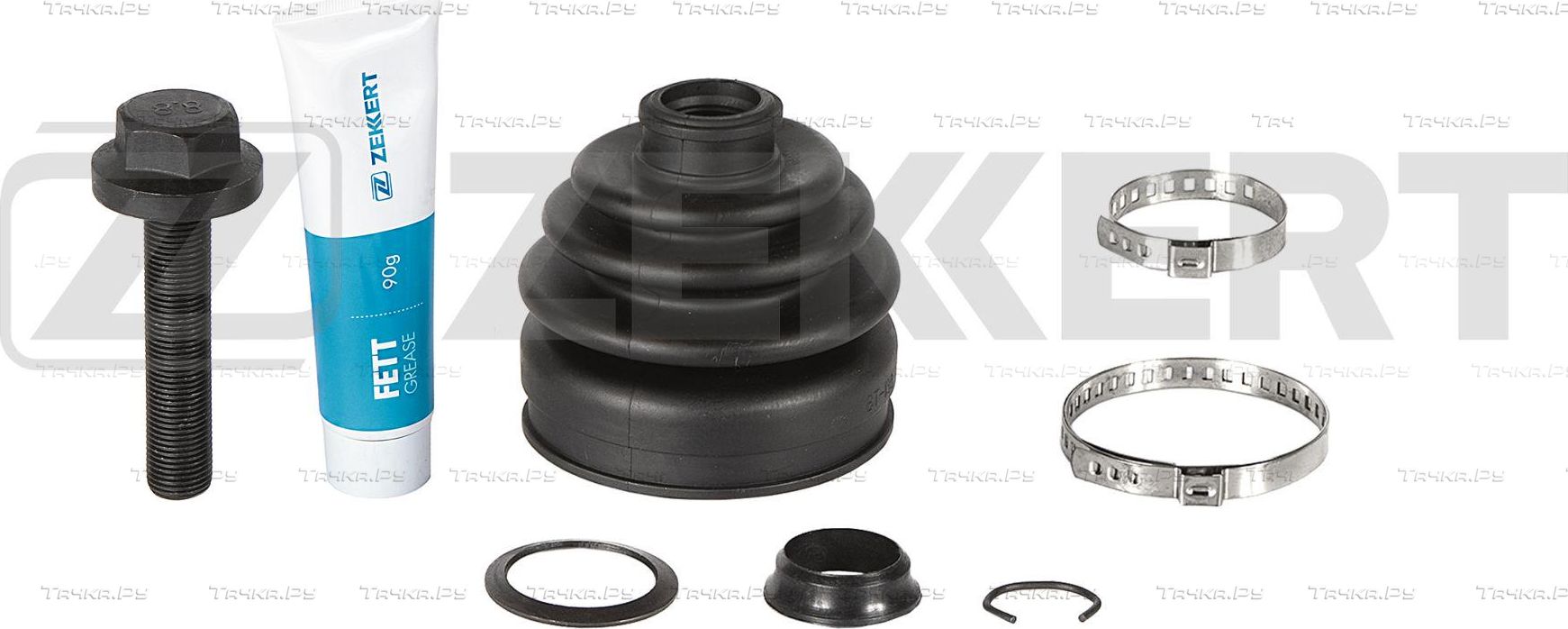 Пыльник ШРУСа наружный Zekkert передний для Volkswagen Golf Plus I 2005-2013. Артикул SM-1019S