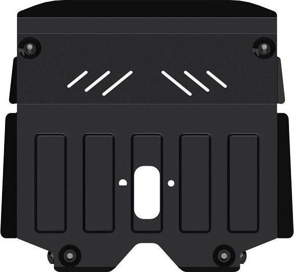 Защита Шериф (2 мм) для картера и КПП Chery Bonus III 2014-2017. Артикул 28.2726