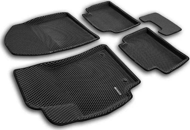 Коврики Euromat 3D EVA для салона Hyundai Elantra VII 2020-2026. Артикул EM3DEVA-002710