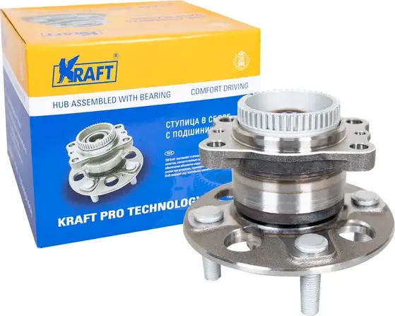 Ступица с подшипником HYUNDAI SOLARIS 10- задн. (Kraft) Kraft. Артикул KT100652