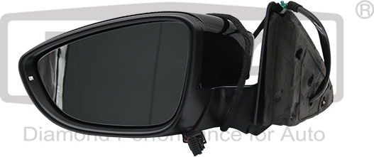 Зеркало боковое DPA левое для Volkswagen Jetta VI 2011-2019. Артикул 88571054102