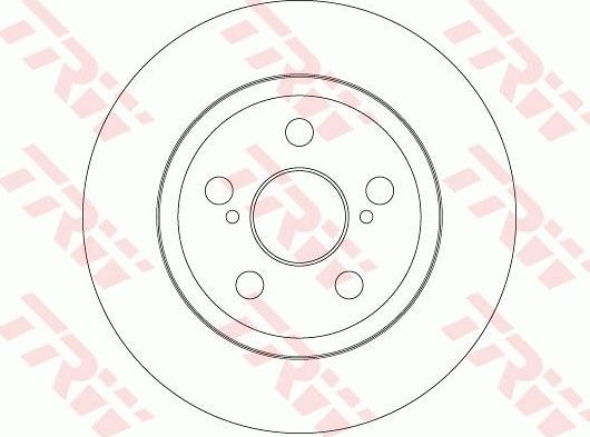 Тормозной диск TRW. Артикул DF6331