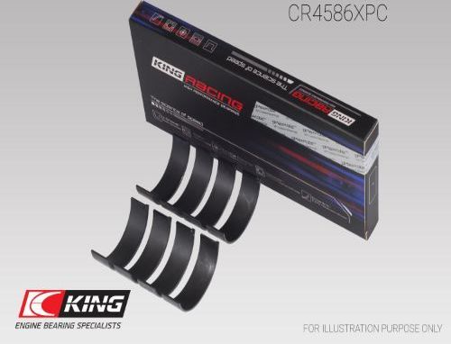 Вкладыши шатунные King. Артикул CR4586XPC