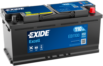 Аккумулятор Exide Excell ** для Audi Q7 I (4L) 2006-2014. Артикул EB1100