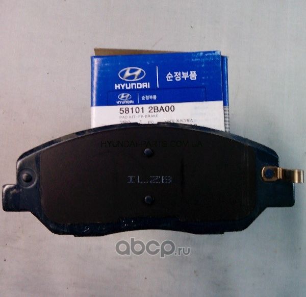 Тормозные колодки Hyundai / KIA. Артикул 581012BA00