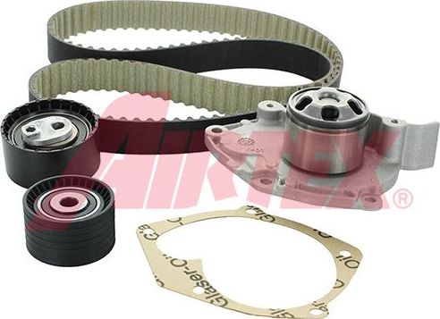 Помпа (водяной насос) с комплектом ремня ГРМ Airtex. Артикул WPK-190703