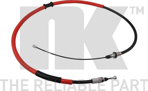 Трос ручника (тросик ручного тормоза) NK. Артикул 9039164