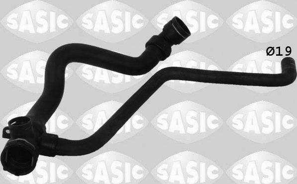 Патрубок радиатора (системы охлаждения) Sasic левый нижний для Audi A6 II (C5) 1997-2005. Артикул 3406082