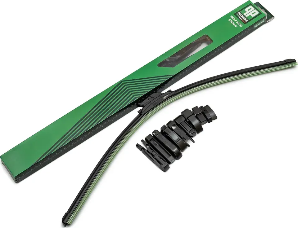 PILENGA Щетка стеклоочистителя универсальная бескаркасная 650mm 11 адаптеров  Универсальные Pilenga. Артикул wu-p1650