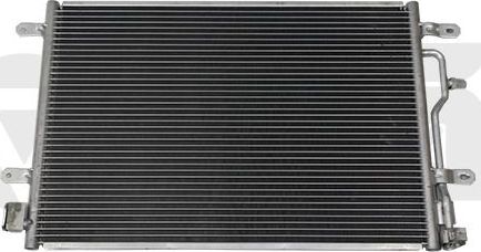 Радиатор кондиционера (конденсатор) Vika. Артикул 22601317501
