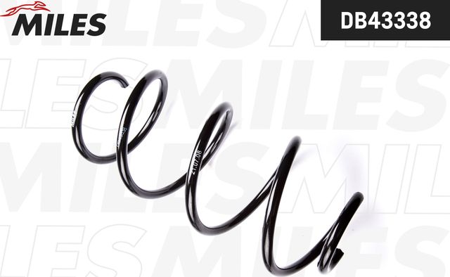Пружина подвески Miles передняя для Audi A1 I (8X) 2010-2018. Артикул DB43338