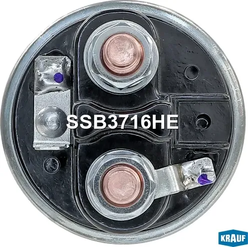 Втягивающее реле стартера Krauf. Артикул SSB3716HE
