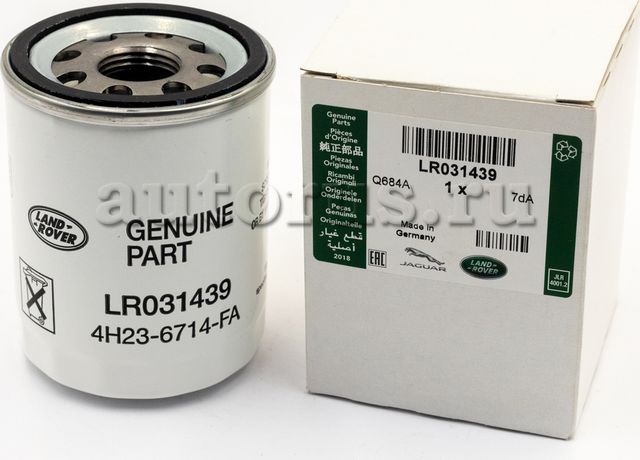 Масляный фильтр Land Rover. Артикул LR031439