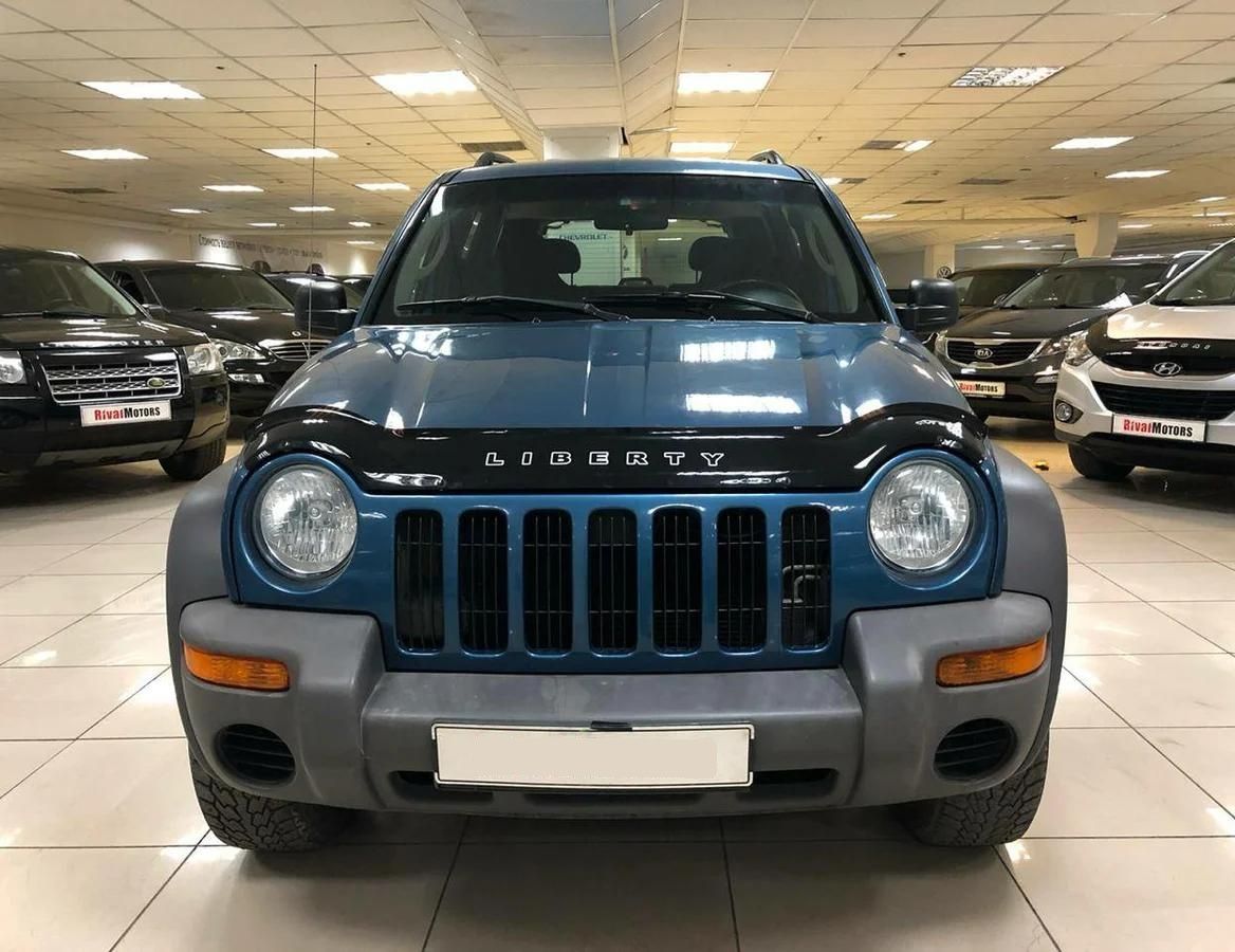 Дефлектор Vip-Tuning для капота Jeep Liberty KJ 2001-2007. Артикул JP05